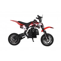 Go-Bowen 49cc 2-stroke Kids Mini Gas Dirt Bike Motorcycle - The Dakar (Red)   570549126